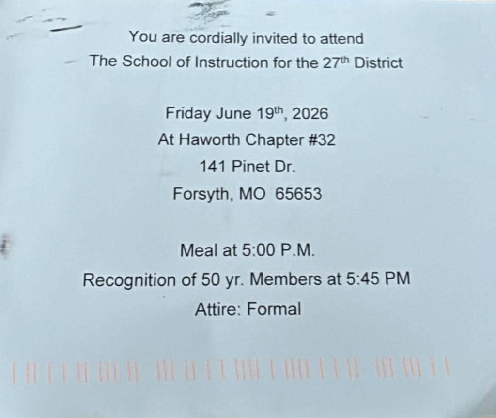 27th District Reception