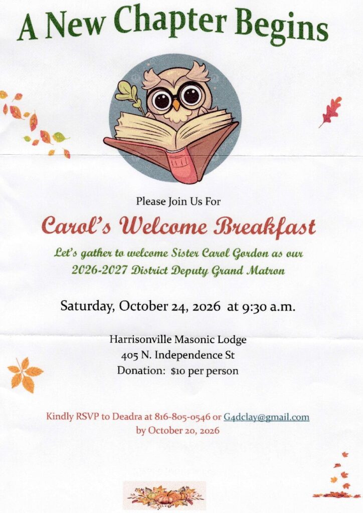 12th District DDGM Breakfast